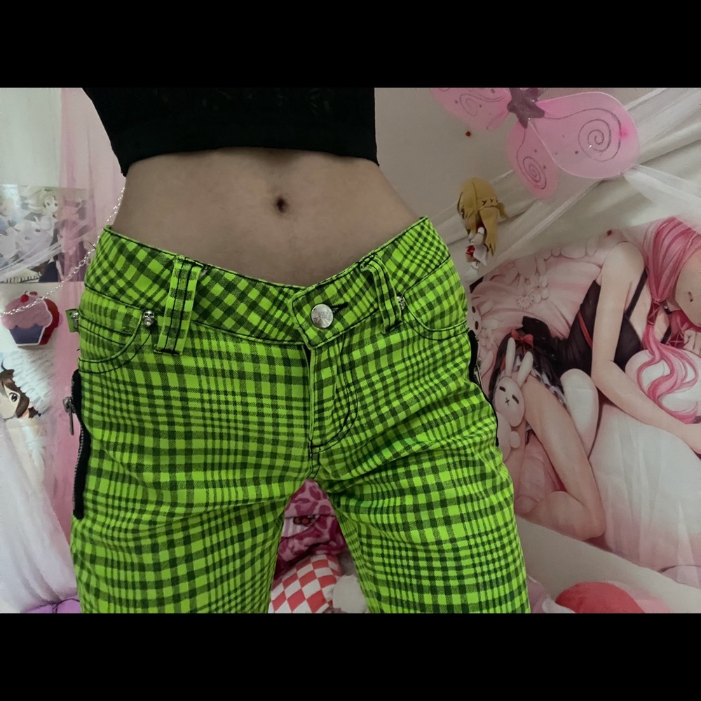 Authentic Tripp NYC plaid skater pants